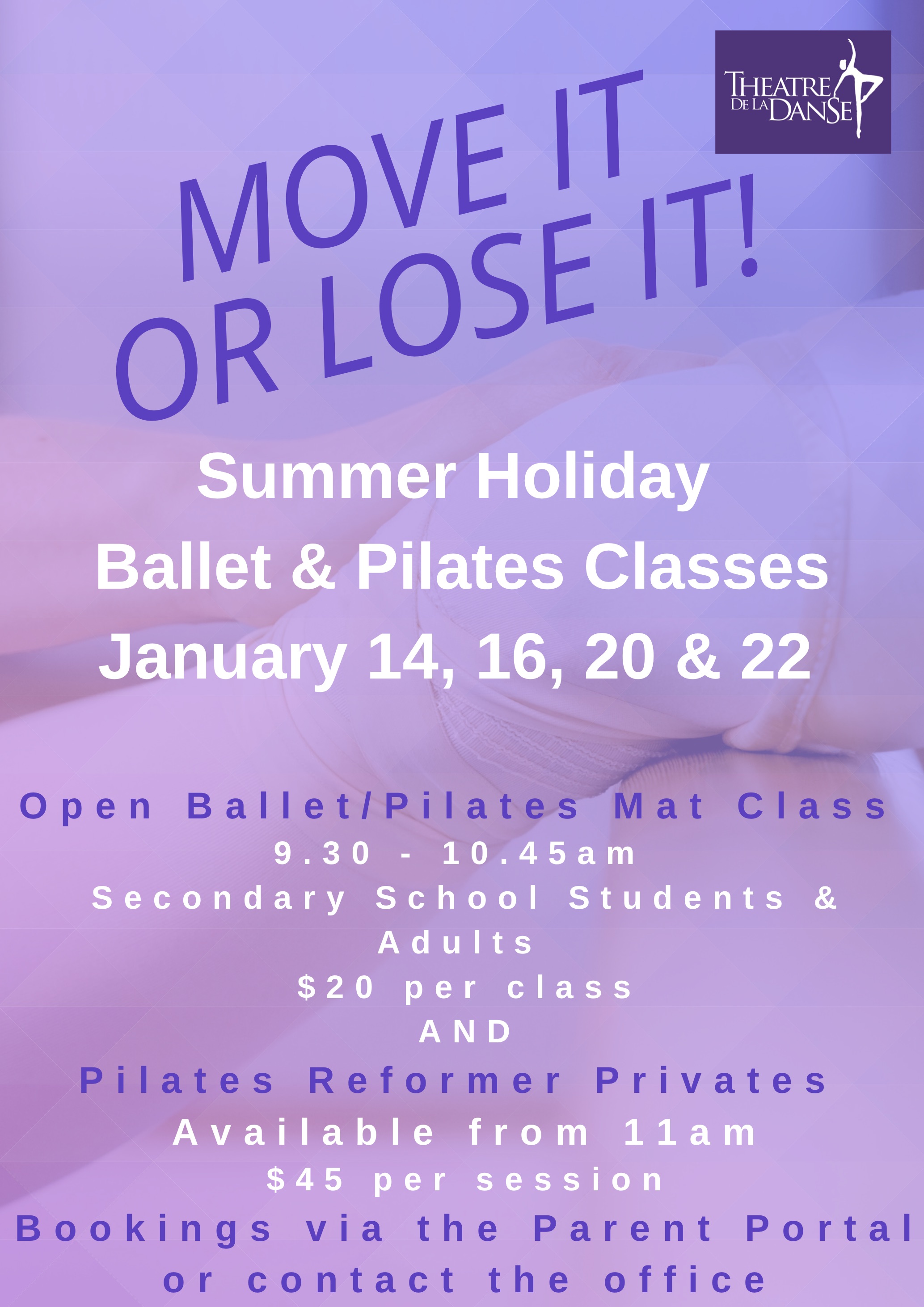 Summer Holiday Ballet Classes 2020