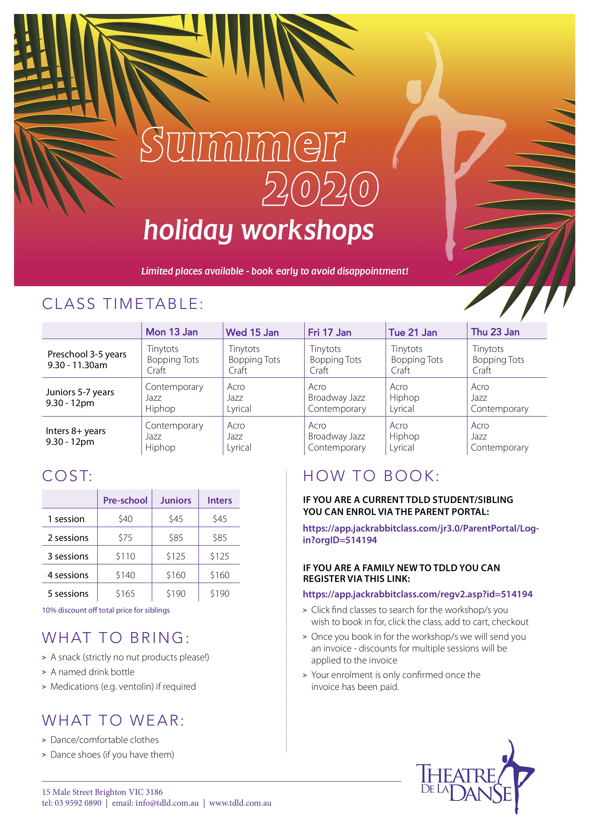 TDLD_Summer workshops_2020