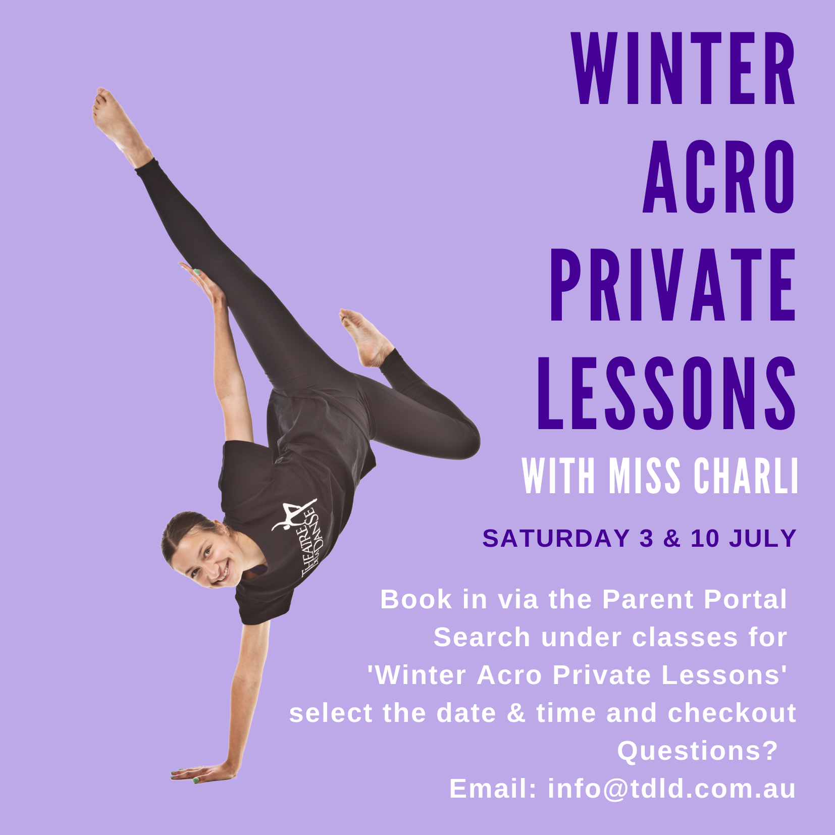Winter acro private lessons 2021 Winter acro private lessons 2021